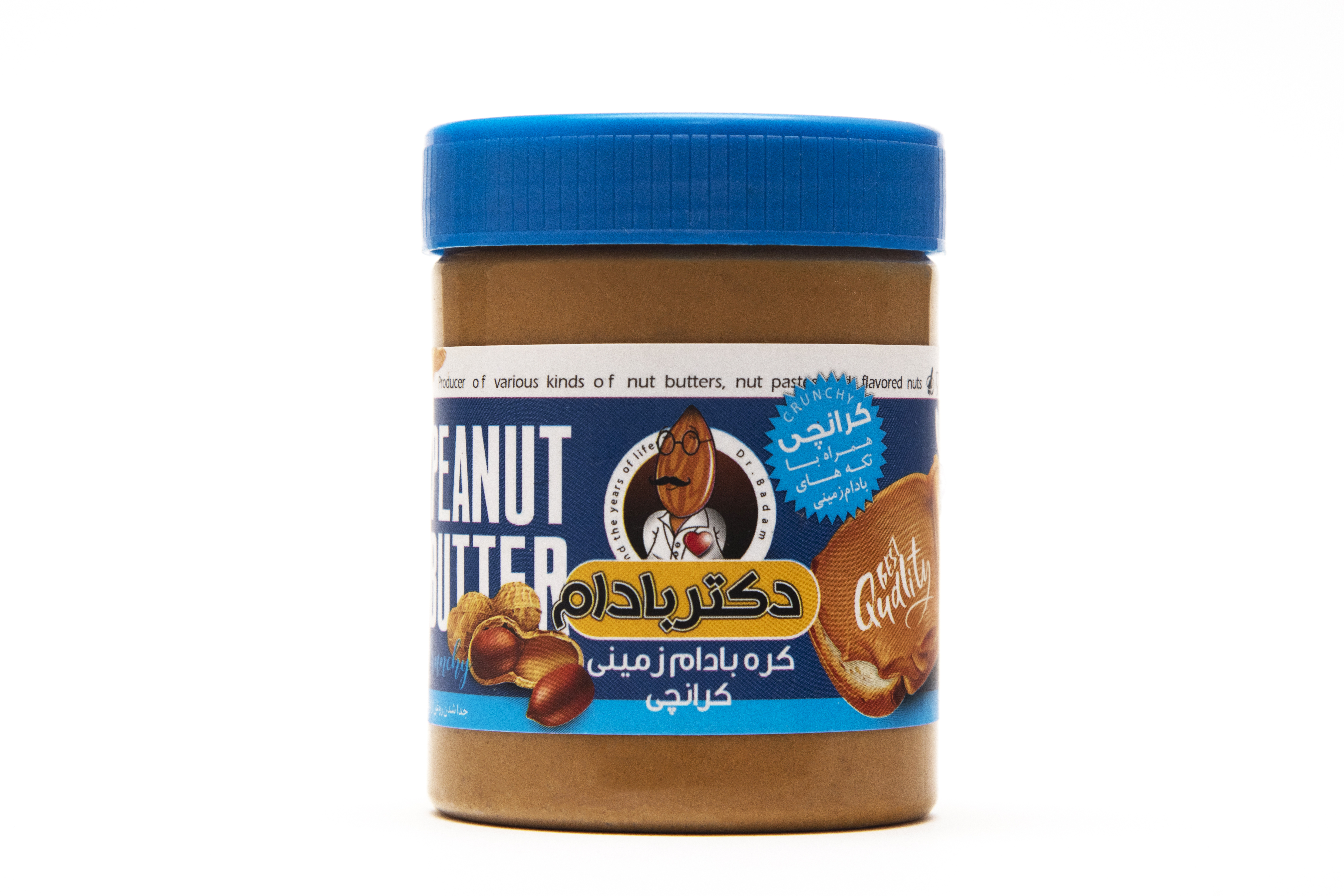 کره بادام زمینی کرانچی، سالم، خوشمزه، Crunchy Peanut Butter، Peanut